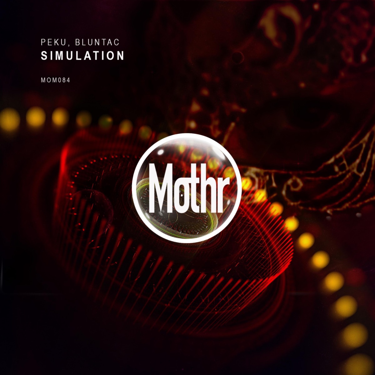 Simulation - Single by Peku & Bluntac album cover