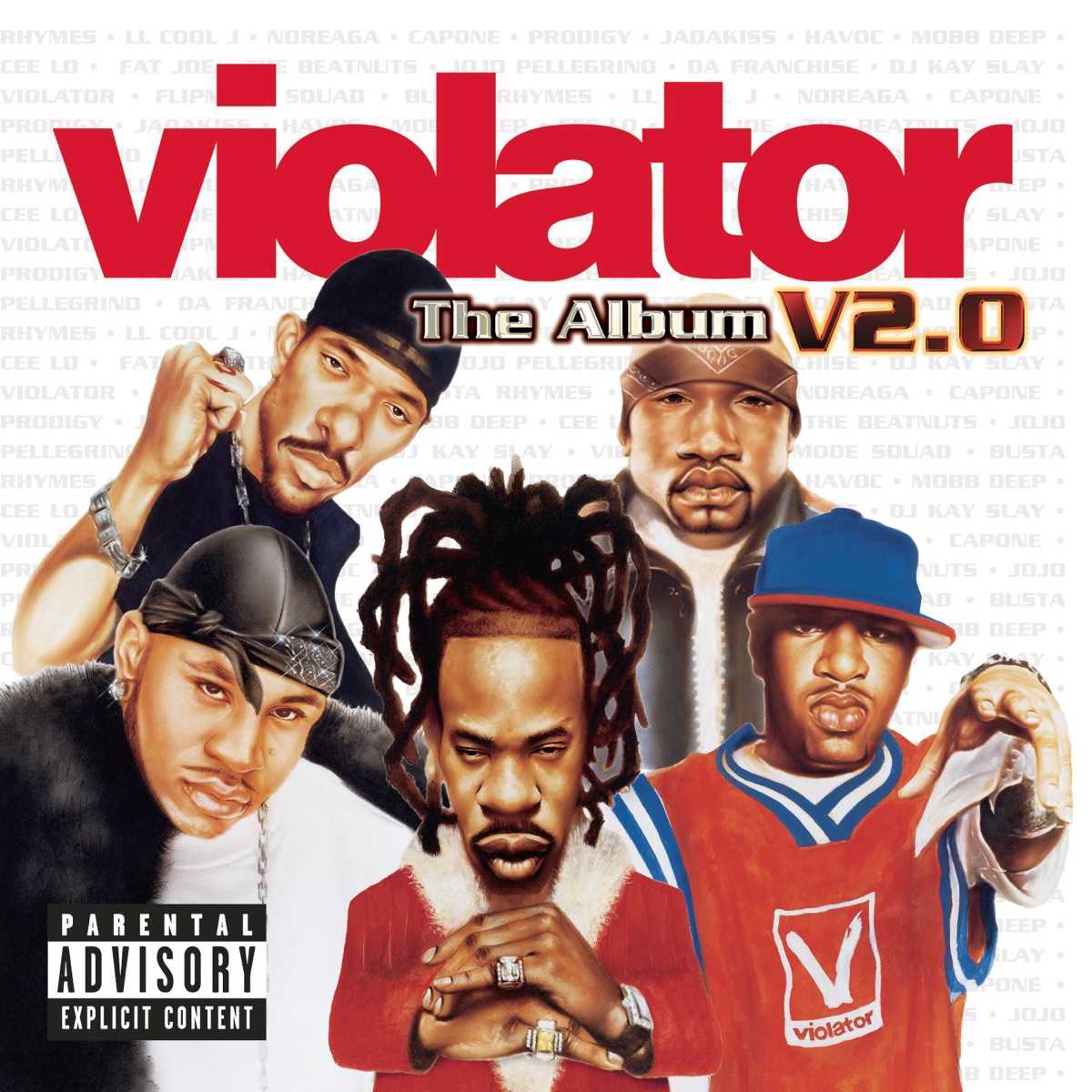 The Album: V2.O by Violator album cover