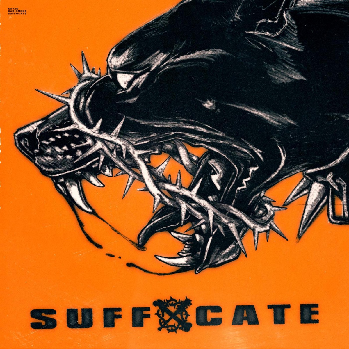 Suffocate - Single by Kayzo & Bad Omens album cover