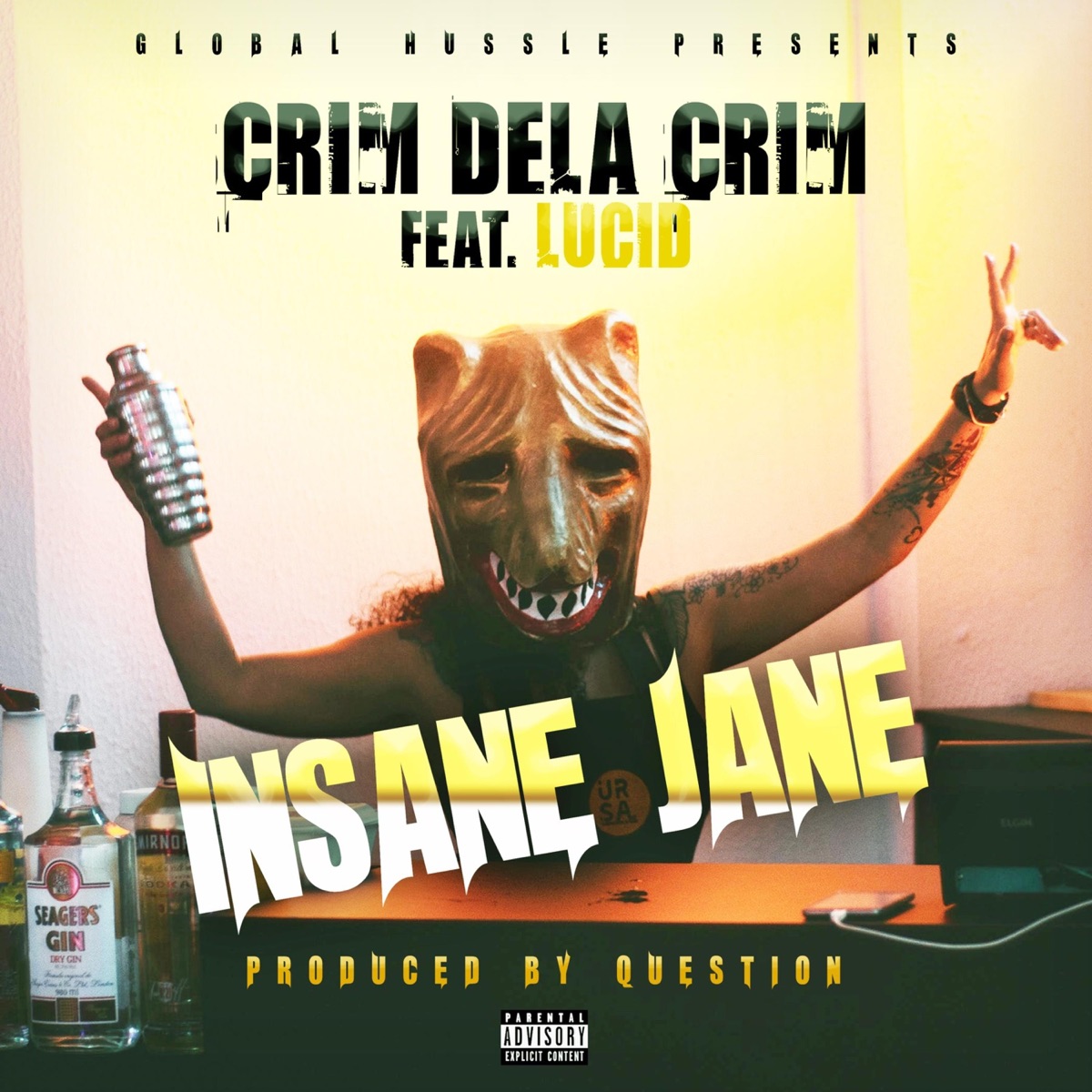 Insane Jane (feat. Lucid) - Single by Crim Dela Crim album cover