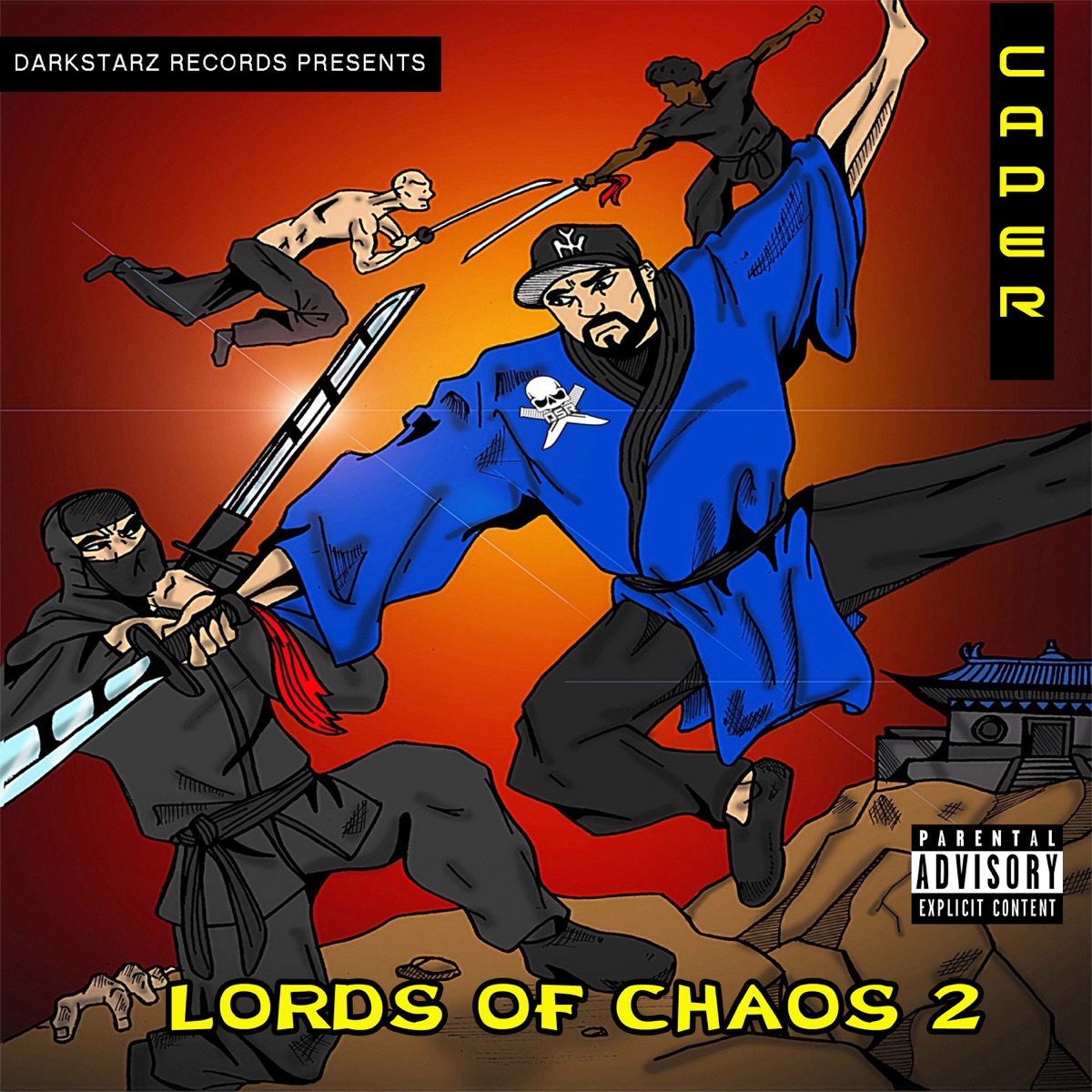 Lords of Chaos 2 by Caper album cover