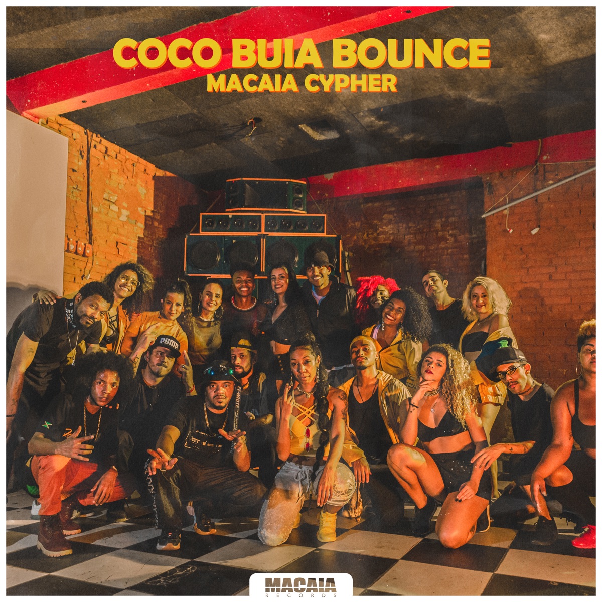 Coco Buia Bounce (Macaia Cypher) [feat. Pump Killa, KBrum, Mis Ivy, Arcanjo Ras, Raggnomo & Buia Kalunga] - Single by Macaia album cover