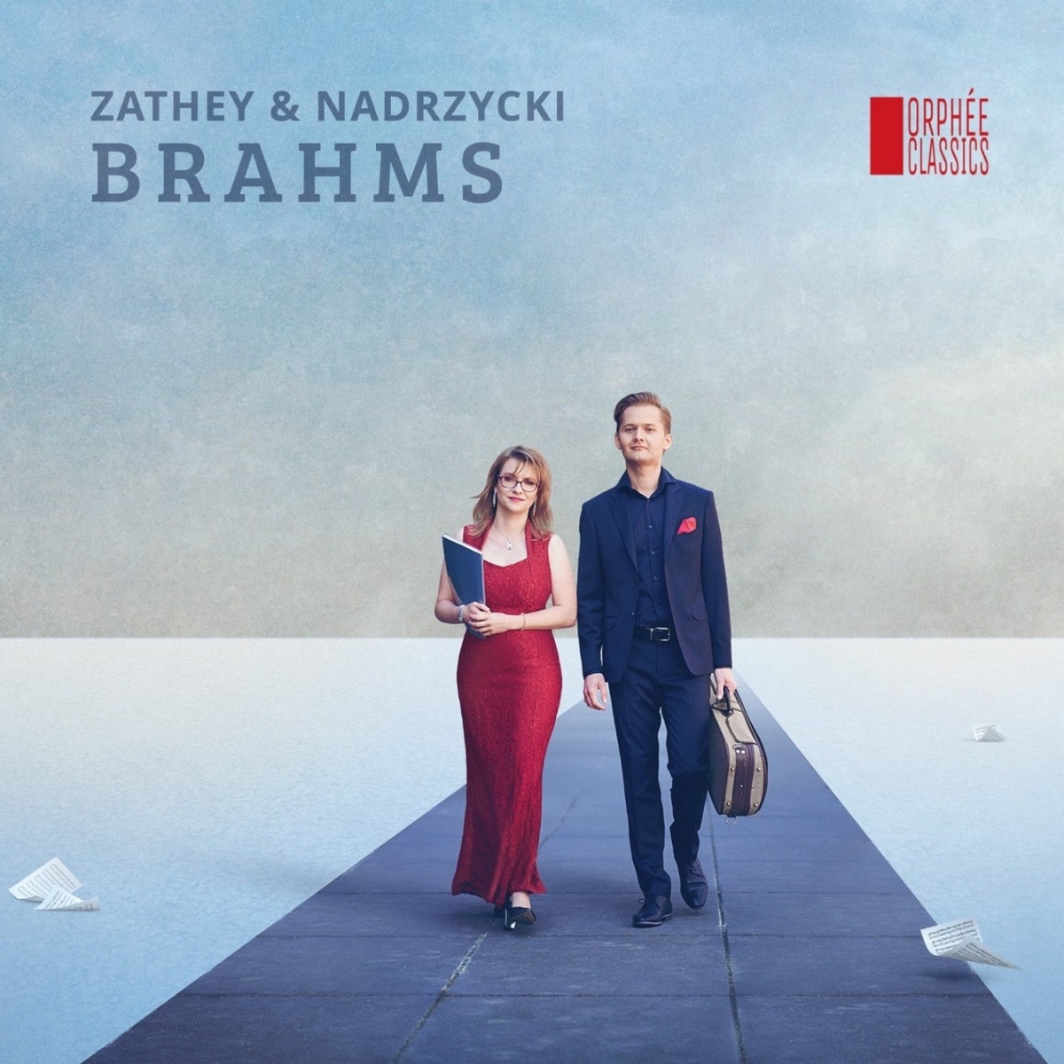 Brahms - Violin Sonatas by Jaroslaw Nadrzycki & Joanna Zathey album cover