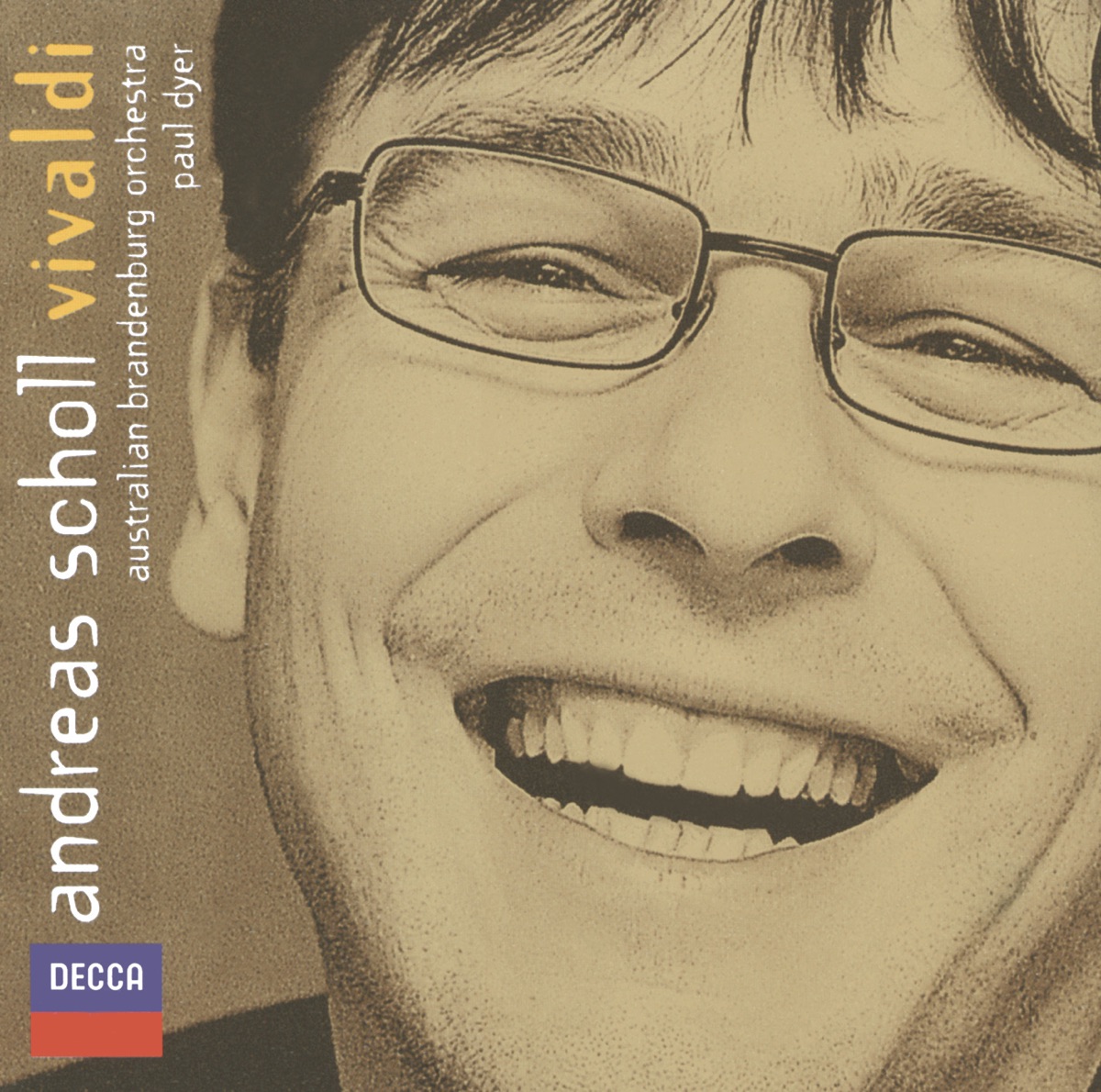 Vivaldi by Andreas Scholl, Australian Brandenburg Orchestra & Paul Dyer album cover