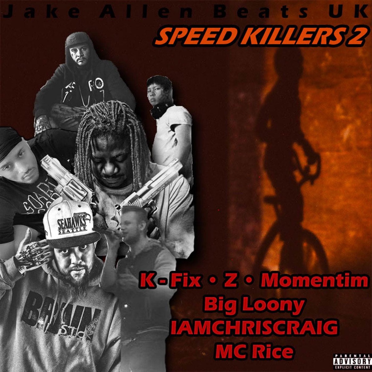 Speed Killers 2 (feat. Momentim, Z, K-Fix, IAMCHRISCRAIG, Big Loony & MC Rice) - Single by Jake Allen Beats album cover