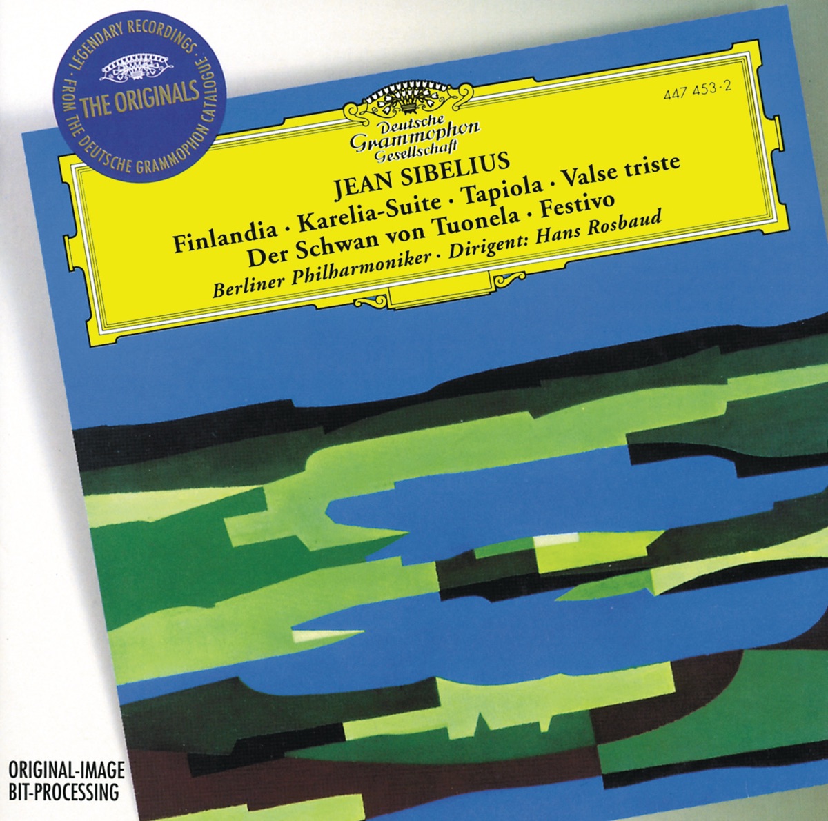 Sibelius: Finlandia by Berlin Philharmonic & Hans Rosbaud album cover