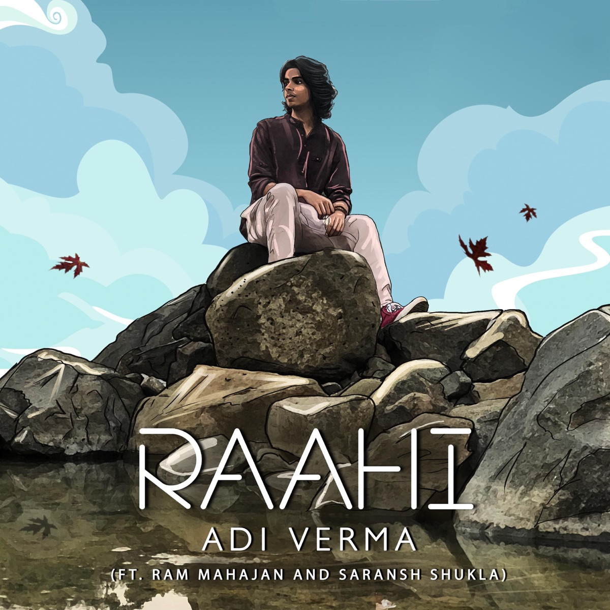 Raahi (feat. Ram Mahajan & Saransh Shukla) - Single by Adi Verma album cover