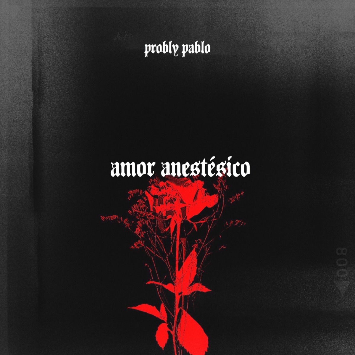 Amor Anestesico - Single by Probly Pablo album cover