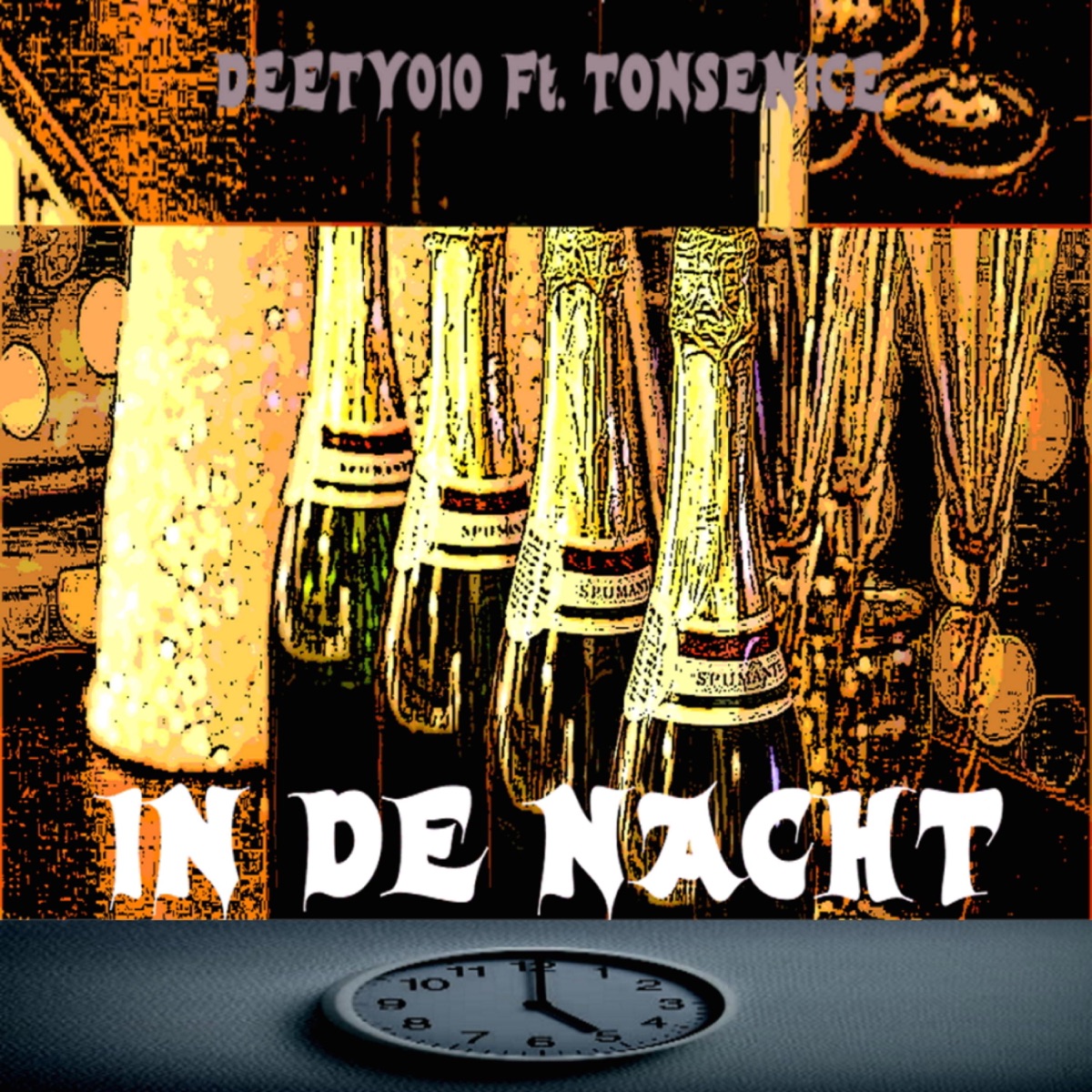 In de Nacht (feat. Tonsenice) - Single by Deety010 album cover
