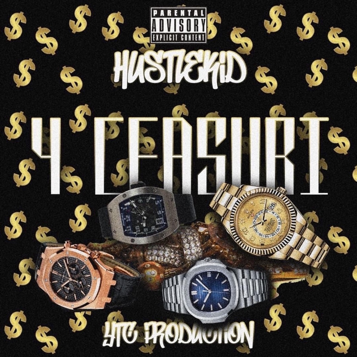 4 Ceasuri - Single by HustleKid album cover