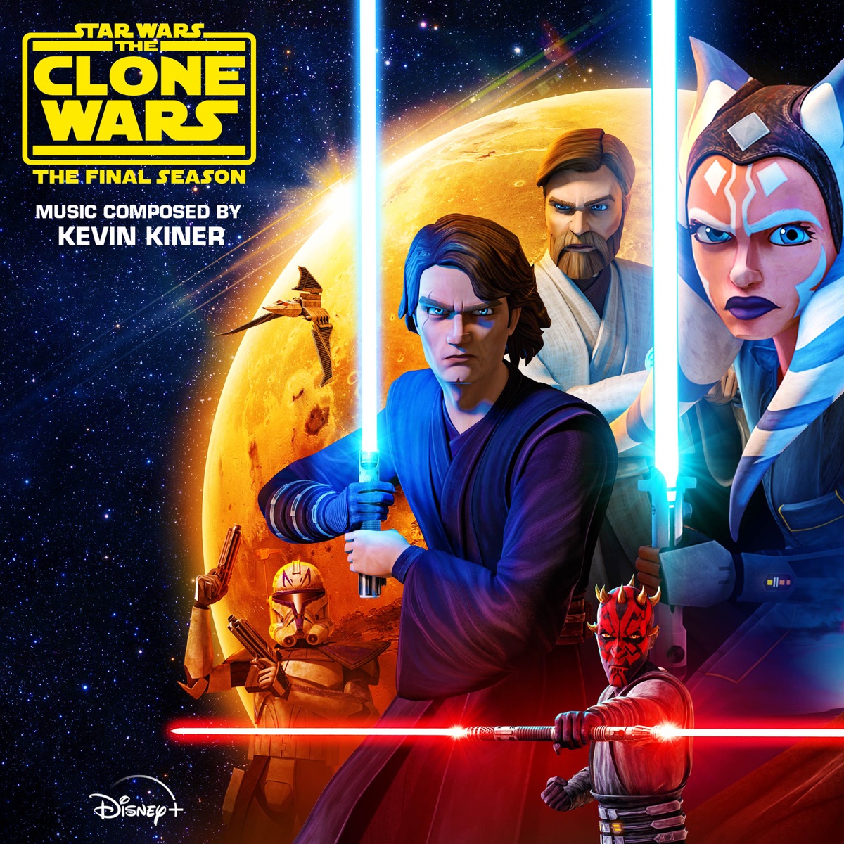 Star Wars: The Clone Wars - The Final Season (Episodes 9-12) [Original Soundtrack] by Kevin Kiner album cover