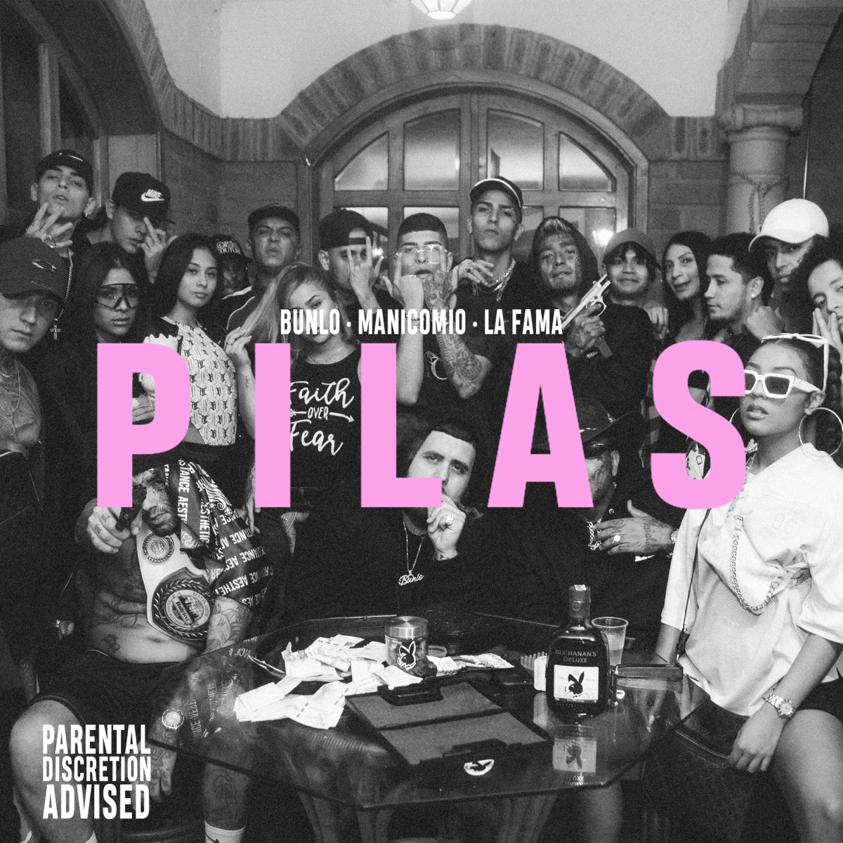 Pilas - Single (feat. Manicomio & La Fama) - Single by Bunlo album cover