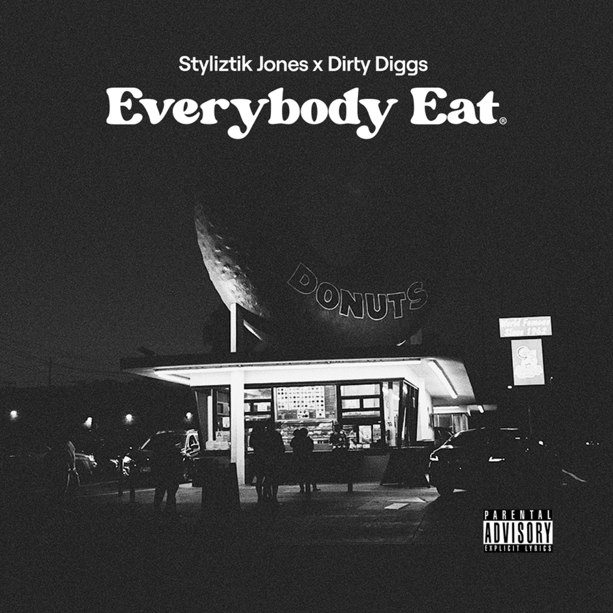 Everybody Eat by Styliztik Jones & Dirty Diggs album cover