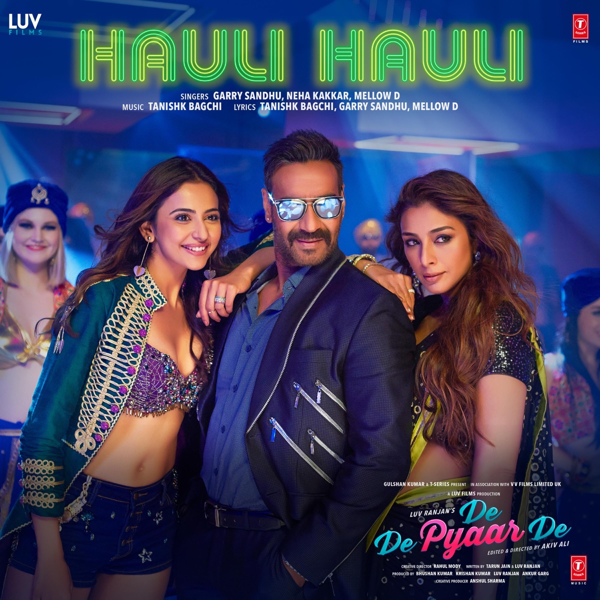 Hauli Hauli (From "De De Pyaar De") - Single by Garry Sandhu, Neha Kakkar, Mellow D & Tanishk Bagchi album cover