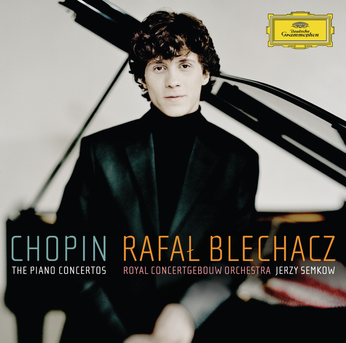 Chopin: Piano Concertos by Rafał Blechacz, Royal Concertgebouw Orchestra & Jerzy Semkow album cover
