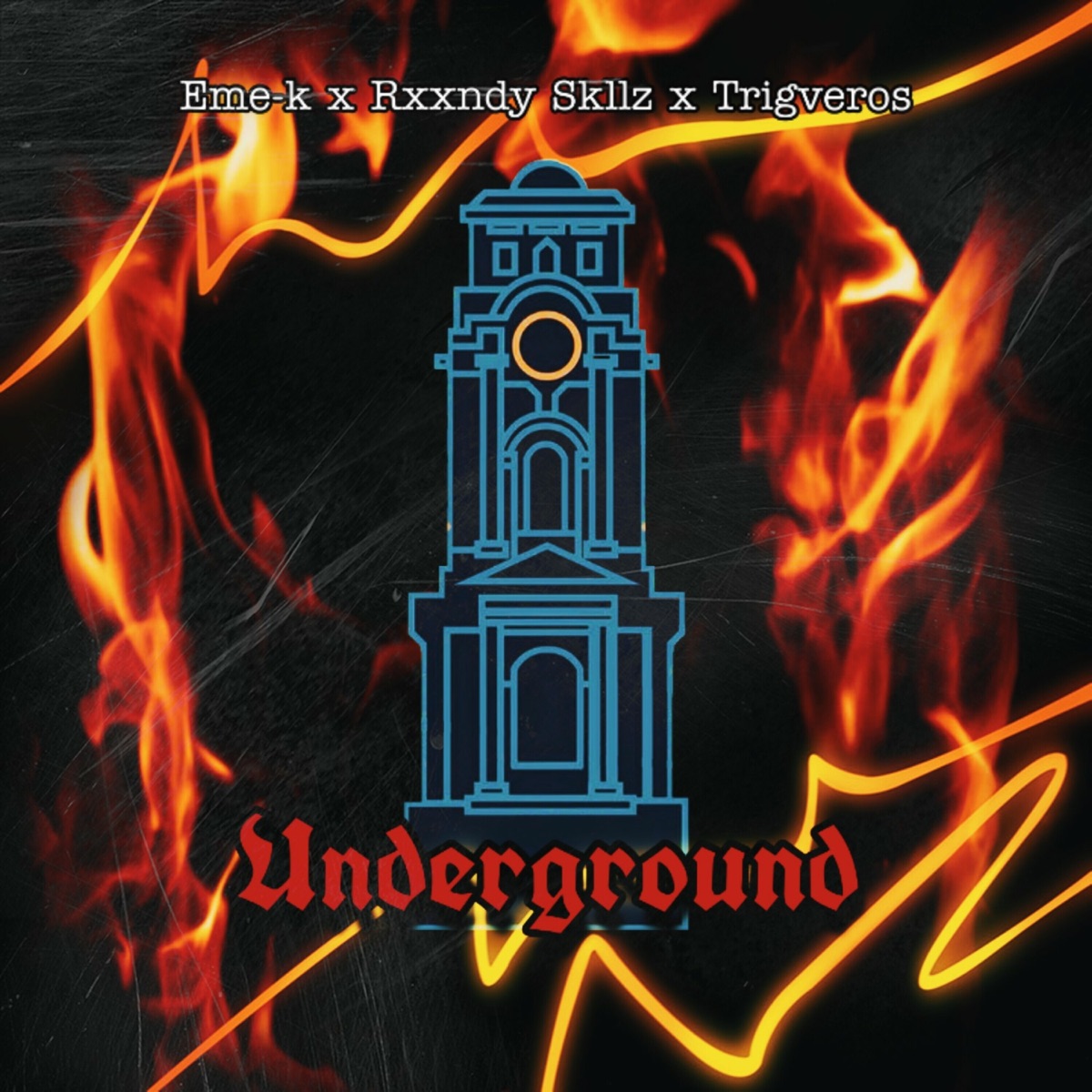 Underground - Single by Rxxndy Skllz, Emek & Trigveros album cover