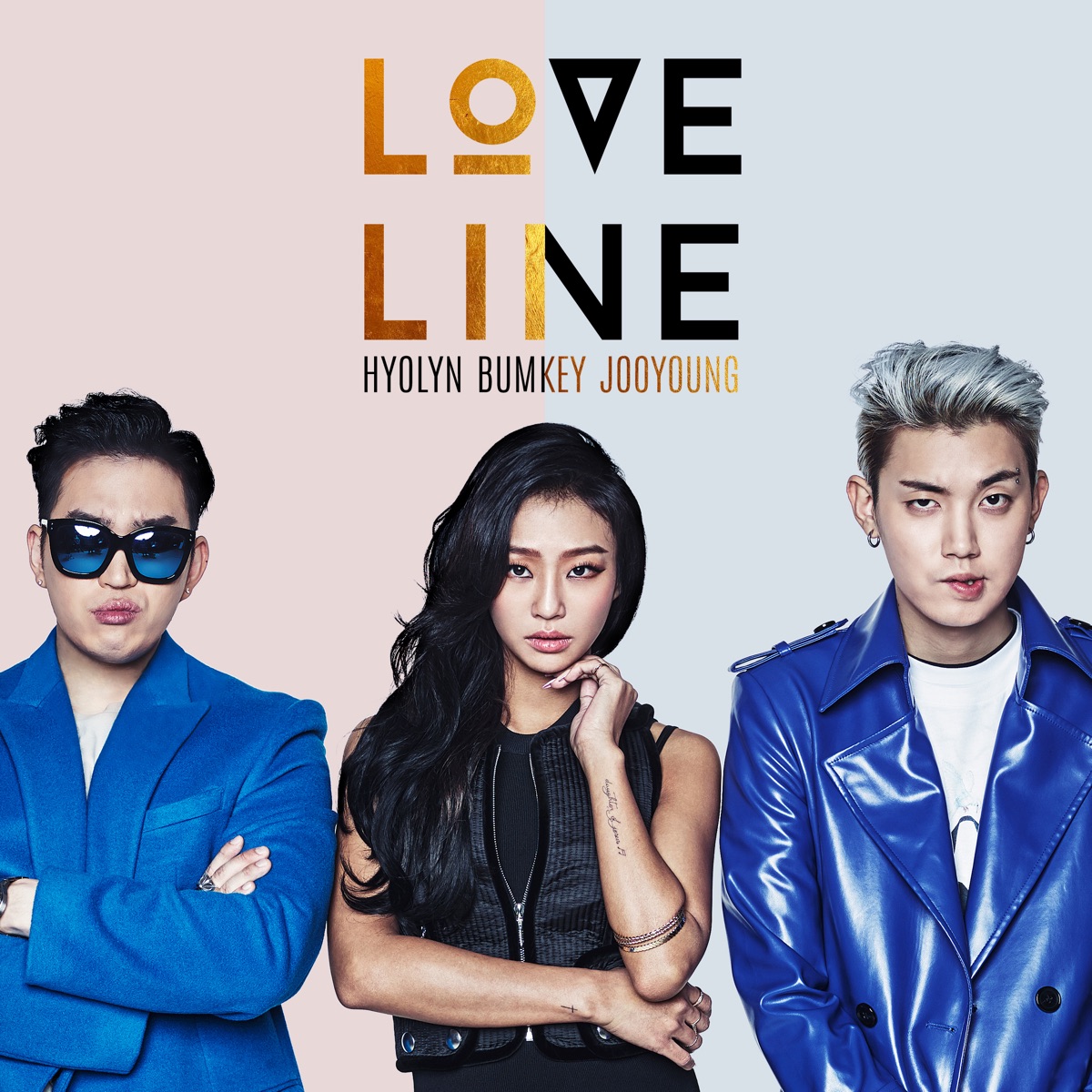 Love Line - Single by HYOLYN, BUMKEY & Jooyoung album cover