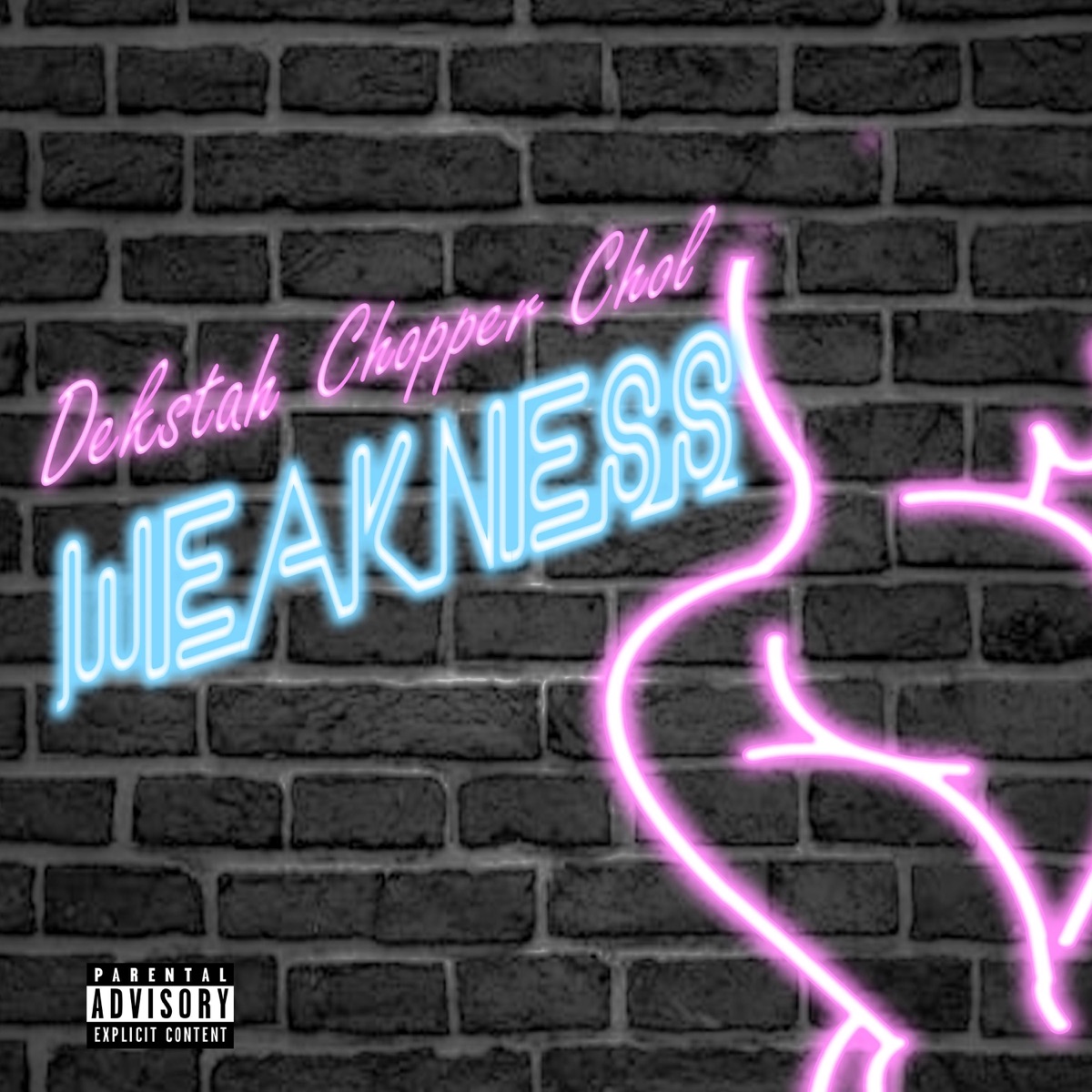 WEAKNESS (feat. Chopper Chol) - Single by Dekstah album cover
