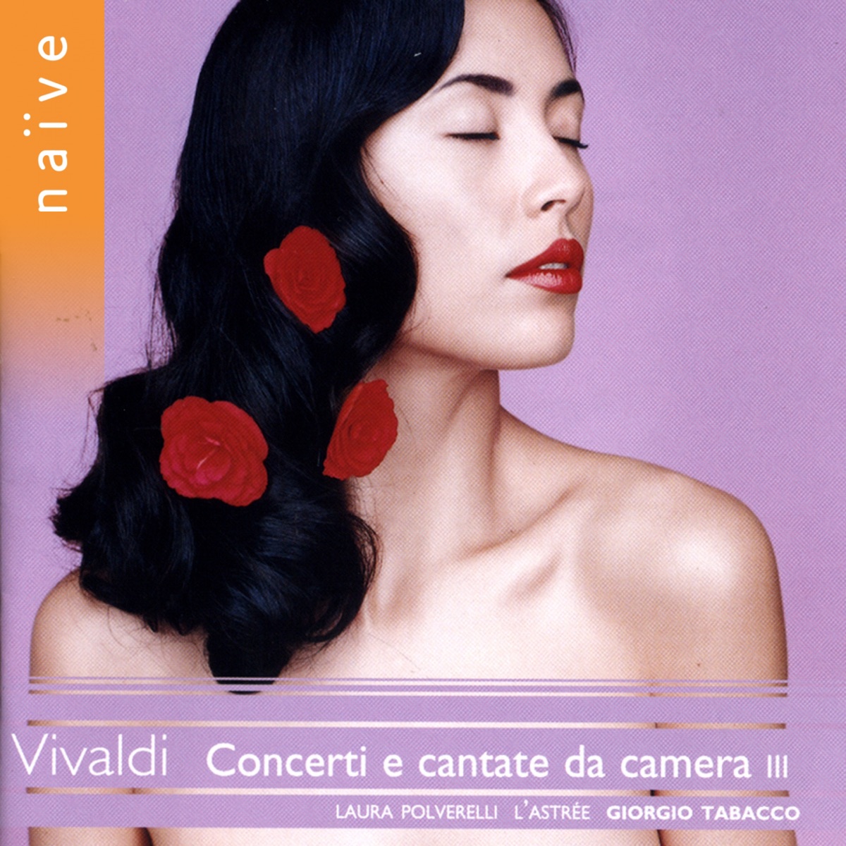 Vivaldi: Concerti e Cantate Da Camera III by Laura Polverelli & L'Astrée album cover