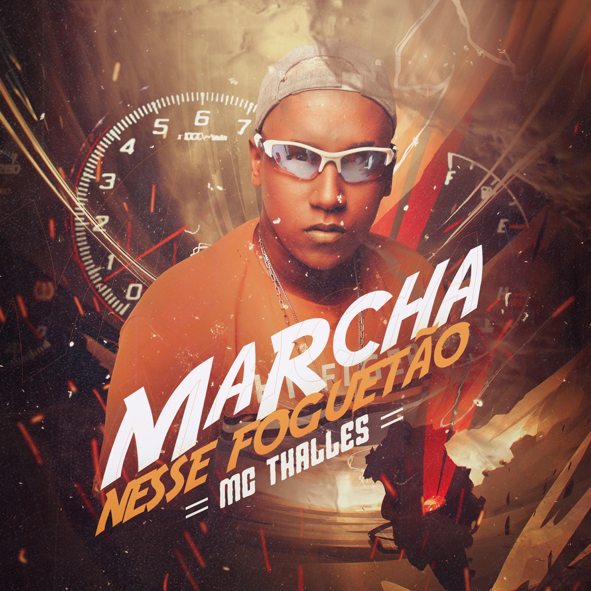Marcha Nesse Foguetão - Single by Mc Thalles album cover