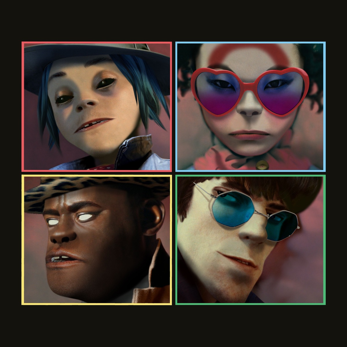 Humanz (Deluxe) by Gorillaz album cover