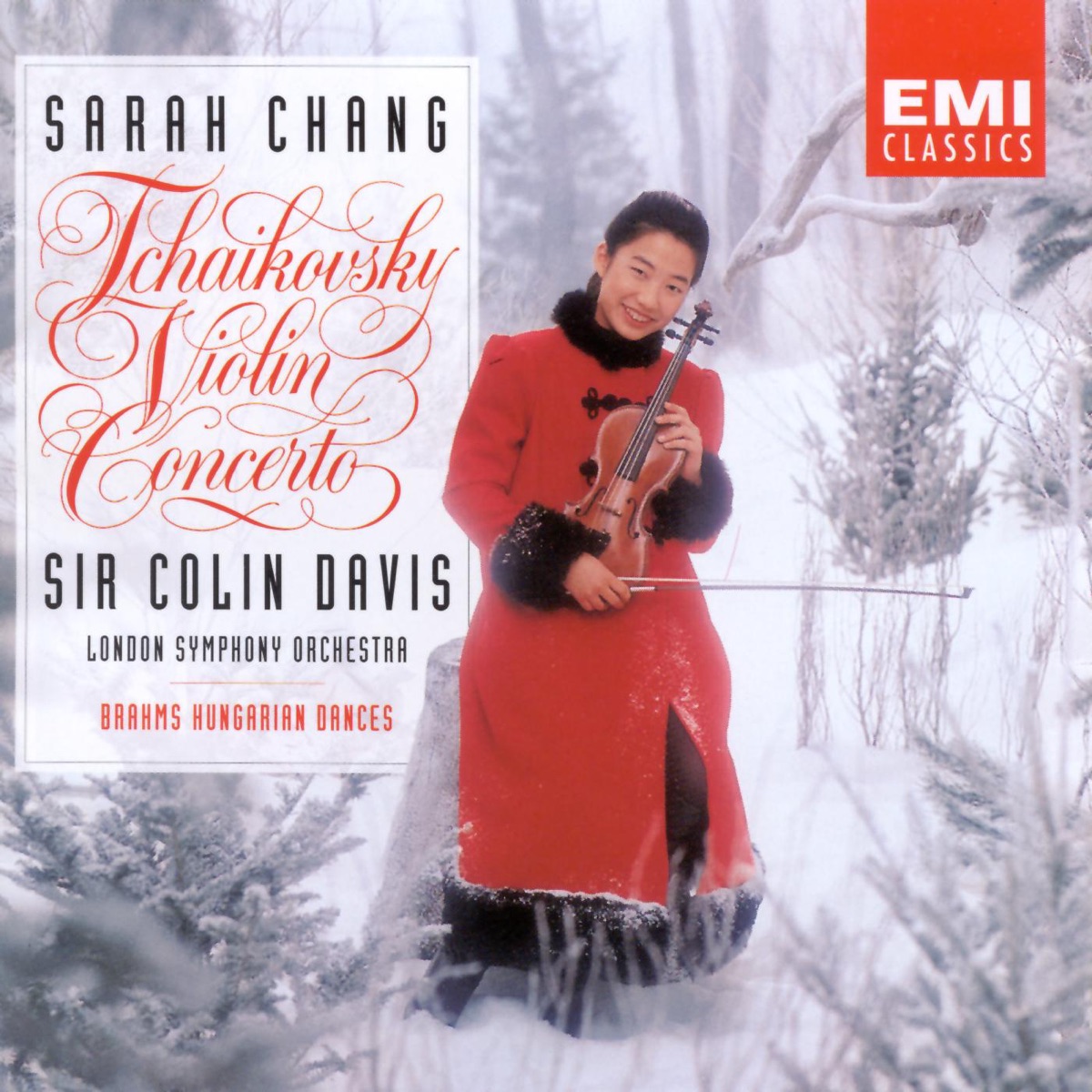 Tchaikovsky Violin Concerto by Sarah Chang album cover