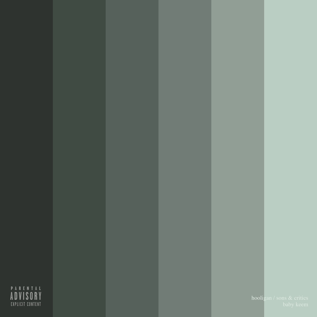 hooligan / sons & critics - Single by Baby Keem album cover artwork