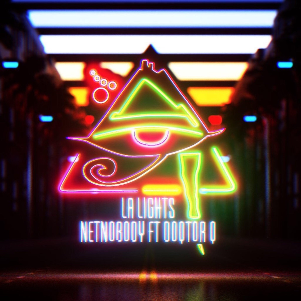 La Lights (Feat. Doqtor Q) - Single by NetNobody album cover