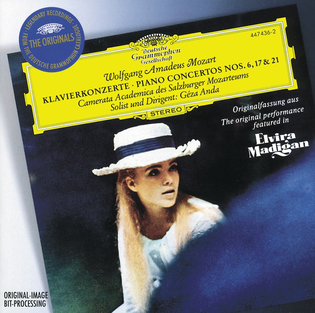 Mozart: Piano Concertos Nos. 6, 17 & 21 by Camerata Academica des Mozarteums Salzburg & Géza Anda album cover