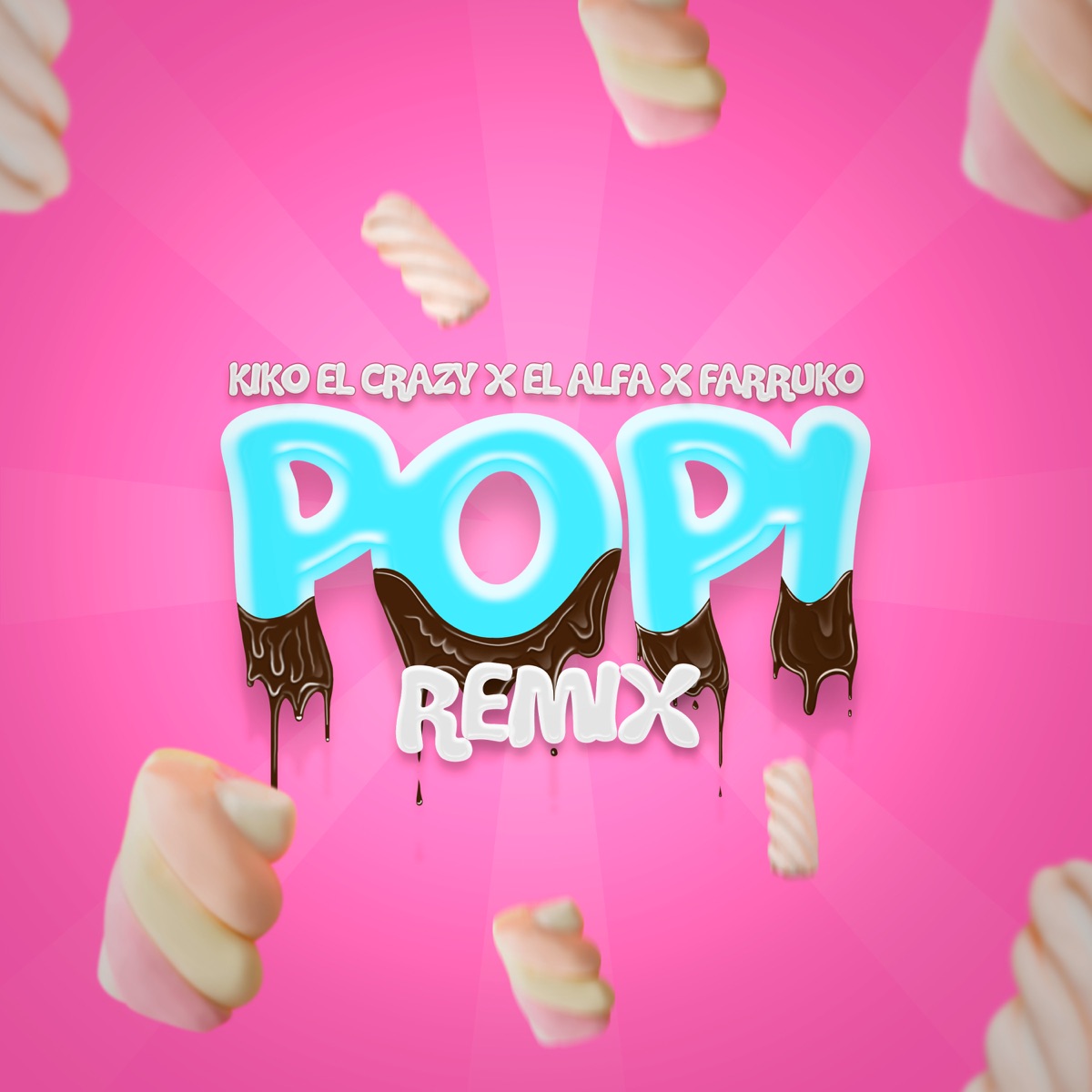 Popi (Remix) - Single by Kiko El Crazy, El Alfa & Farruko album cover