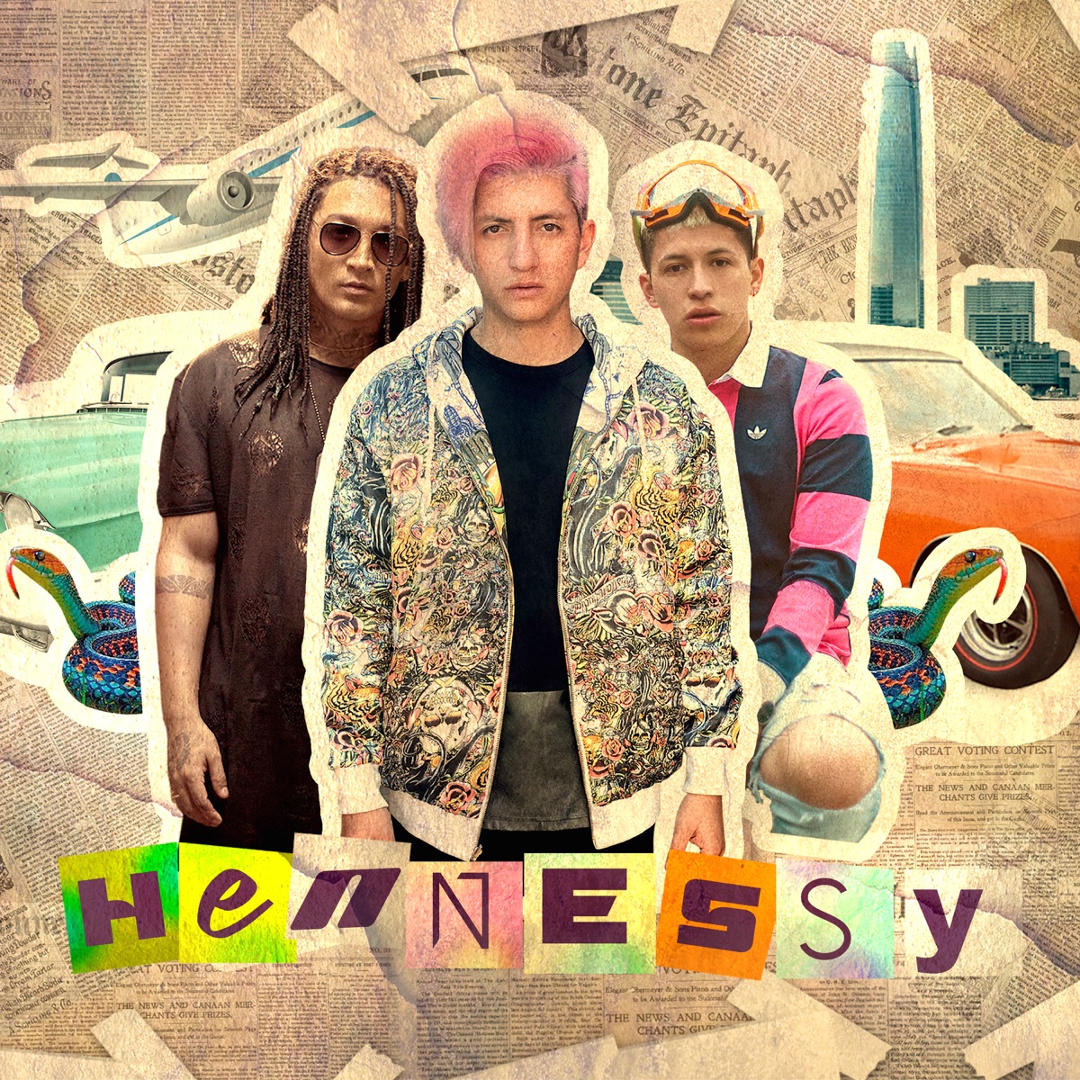 Hennessy - Single by Bombotunes, Bebo Yau & Diego Villacis DVM album cover