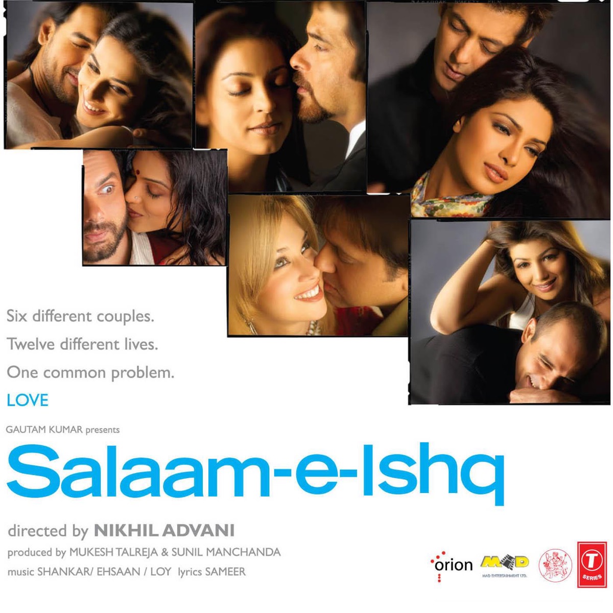 Salaam-E-Ishq (Original Motion Picture Soundtrack) by Shankar Ehsaan Loy album cover