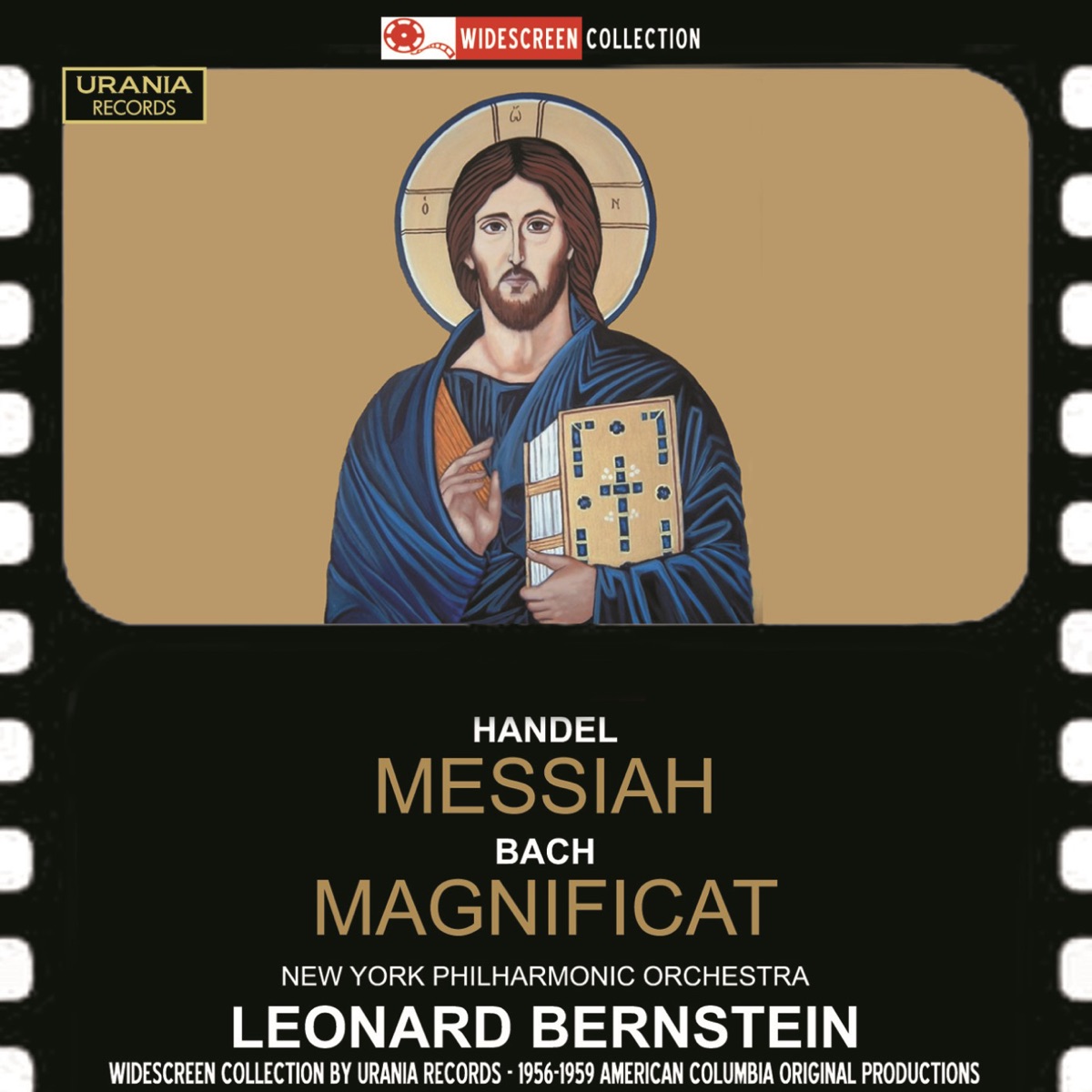 Handel: Messiah - J.S. Bach: Magnificat by Leonard Bernstein, Lee Venora, William Warfield, New York Philharmonic, Schola Cantorum, Westminster Choir, Adele Addison, Charles Bressler, David Lloyd, Russell Oberlin & Jennie Tourel album cover