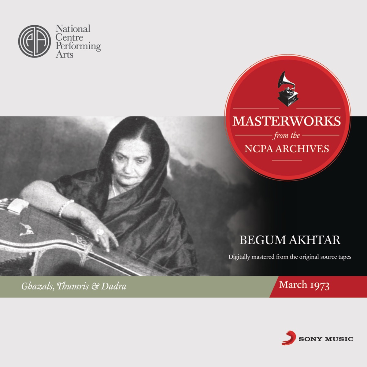 Masterworks from the NCPA Archives: Begum Akhtar by Begum Akhtar album cover