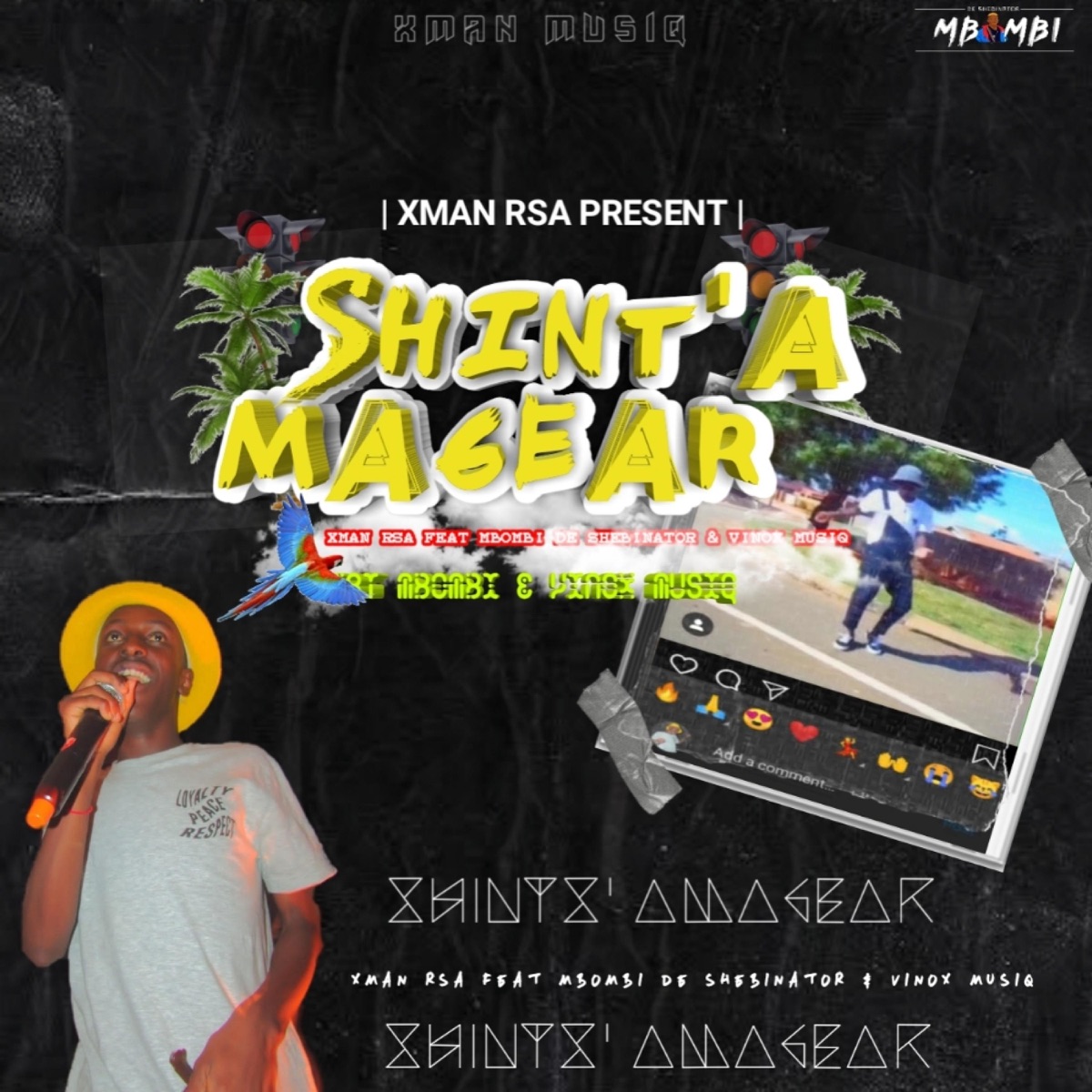 Shintsh' AmaGear (feat. Mbombi De Shebinator & Vinox Musiq) - Single by Xman Rsa album cover