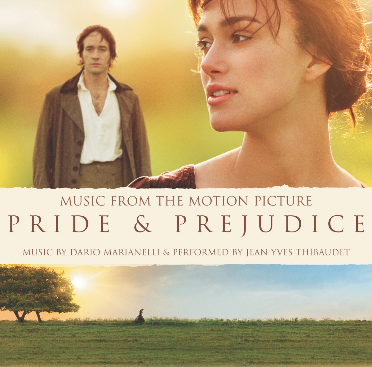 Pride & Prejudice (Music from the Motion Picture) by Jean-Yves Thibaudet & Dario Marianelli album cover