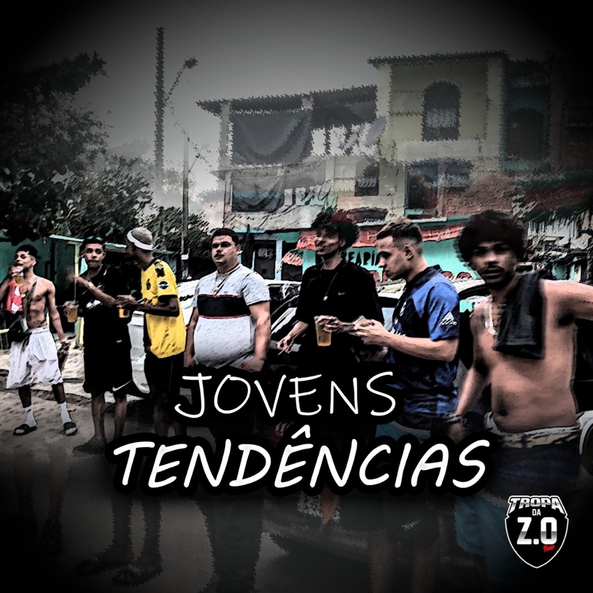 Jovens Tendências (feat. Modena & Duléo) - Single by Lafado, Majin Boo & Maisdemil album cover