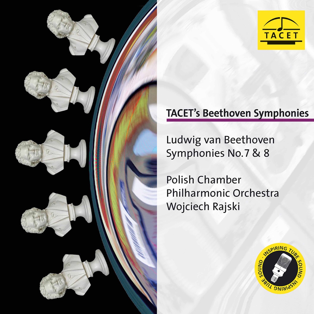 Beethoven: Symphonies Nos. 7 & 8 by Polish Chamber Philharmonic Orchestra Sopot & Wojciech Rajski album cover