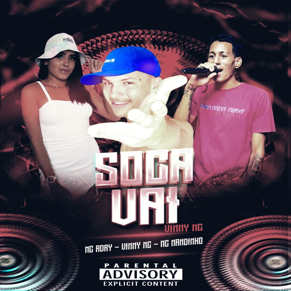 Soca Vai (feat. MC Adry) - Single by Vinny MC & Mc Nandinho album cover