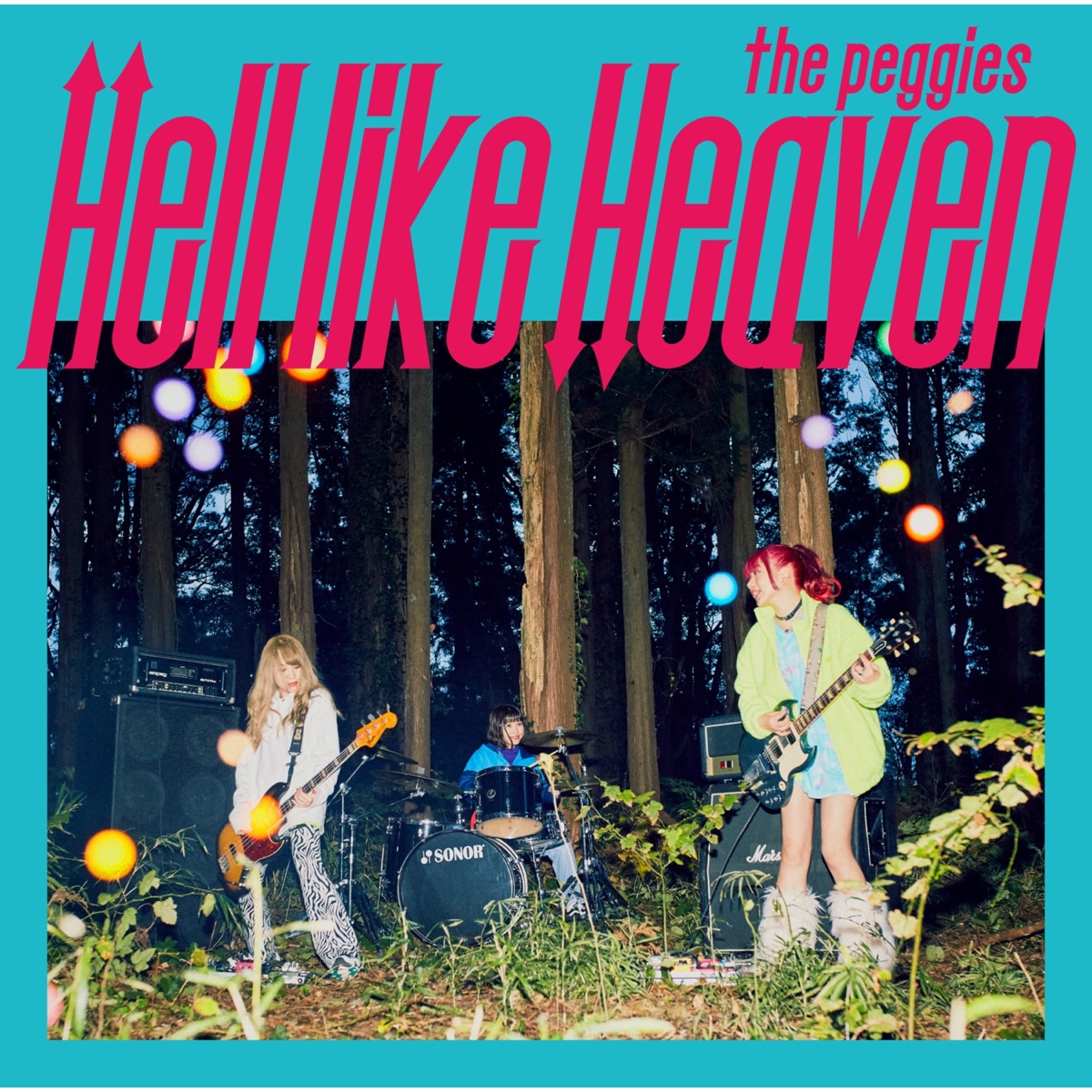 Hell like Heaven by the peggies album cover