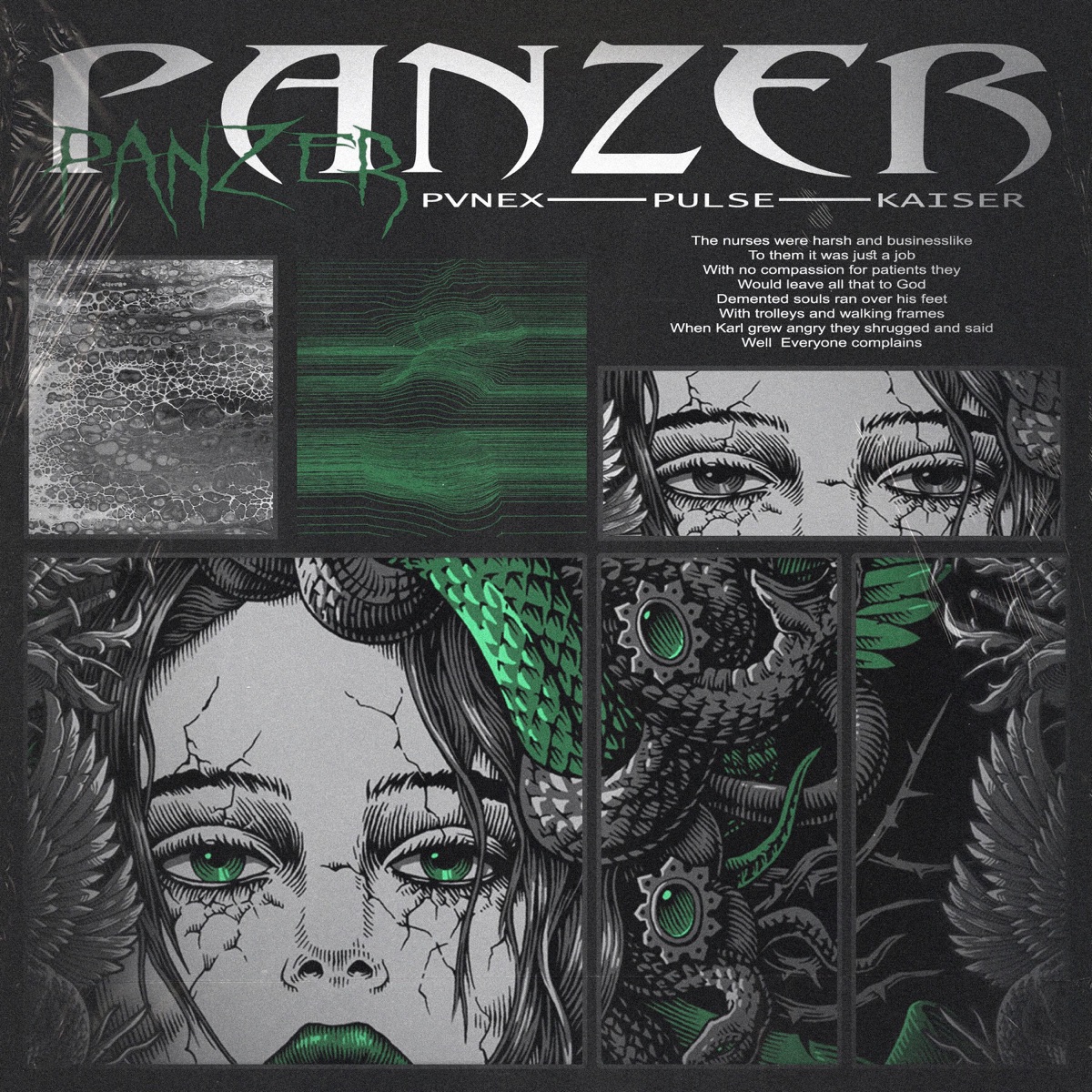 Panzer (feat. kaiser & PULSE) - Single by PVNEX album cover
