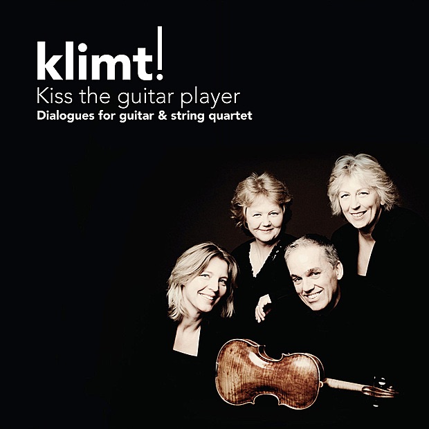 Kiss the Guitar Player - Dialogues for Guitar & String Quartet by Klimt! album cover