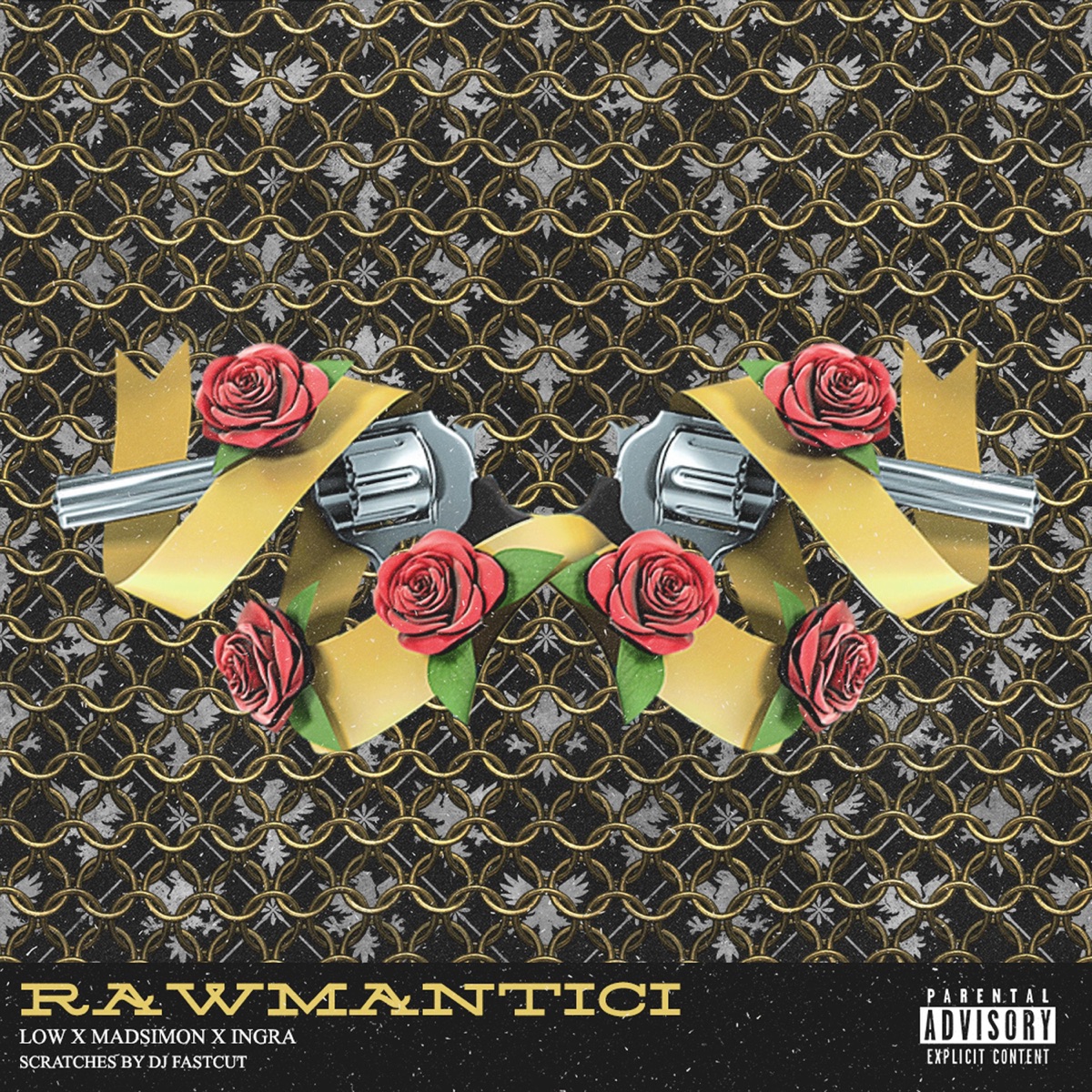 RawMantici (feat. Mad Simon, Ingranaggio & Dj Fastcut) - Single by Low album cover