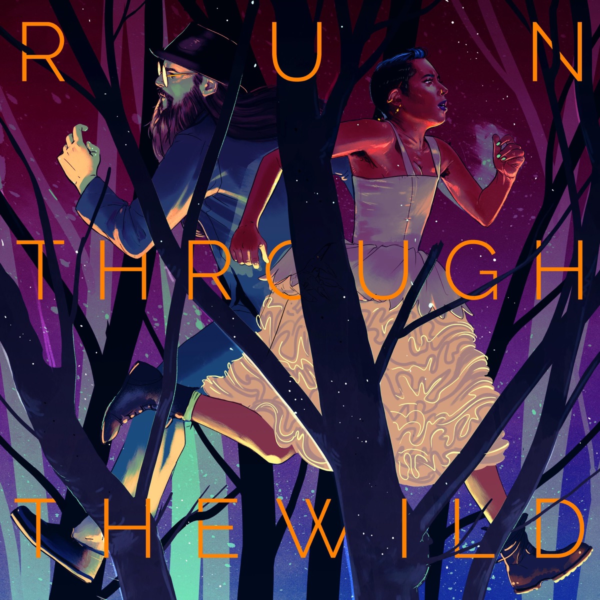 Run Through the Wild - EP by Mystical Joyride album cover