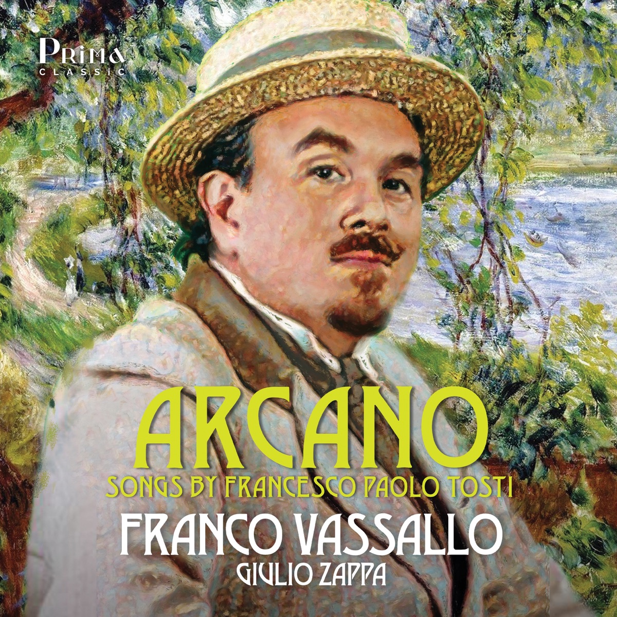 Paolo Tosti: Arcano by Franco Vassallo & Giulio Zappa album cover