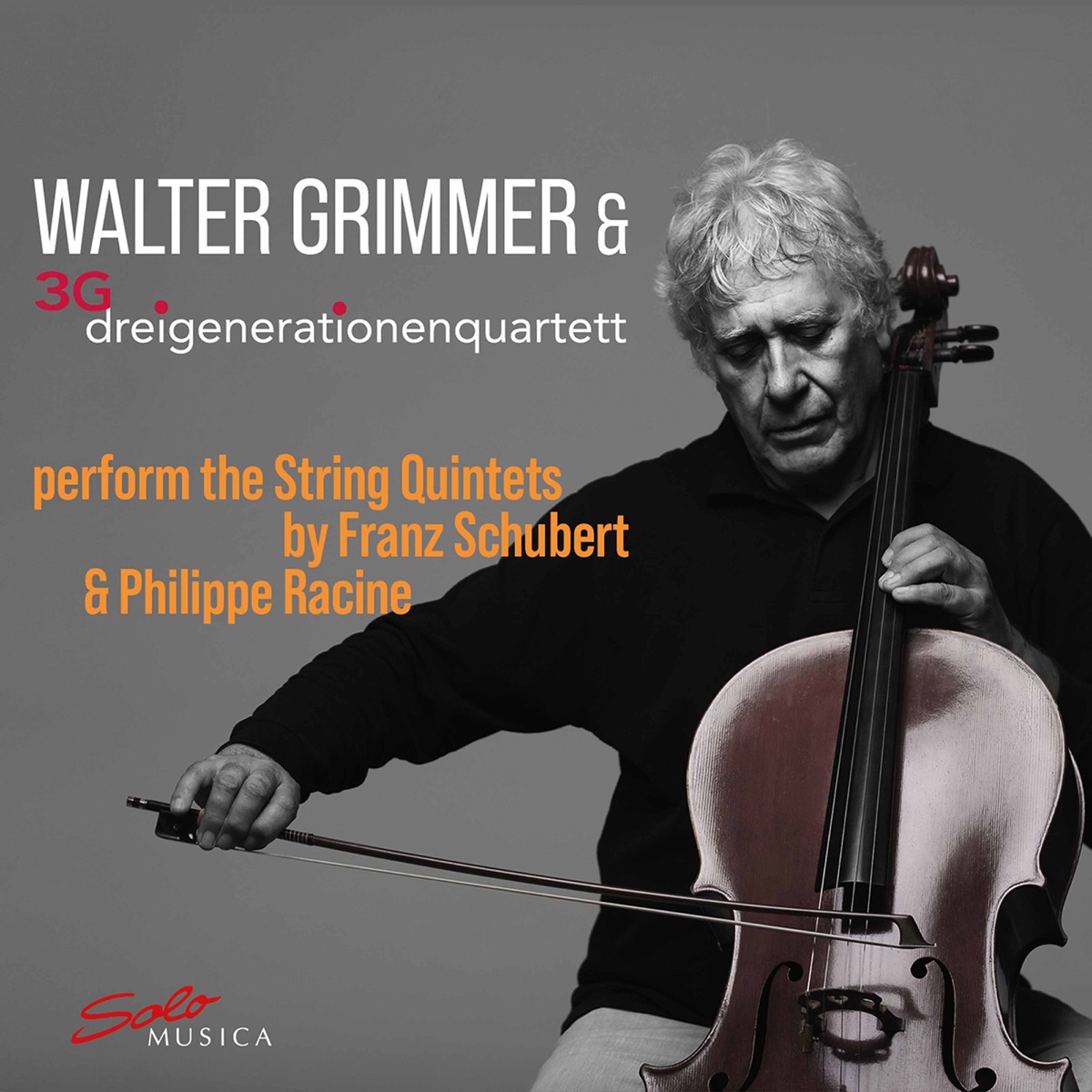 Schubert & Racine: String Quintets by 3Gdreigenerationenquartett & Walter Grimmer album cover