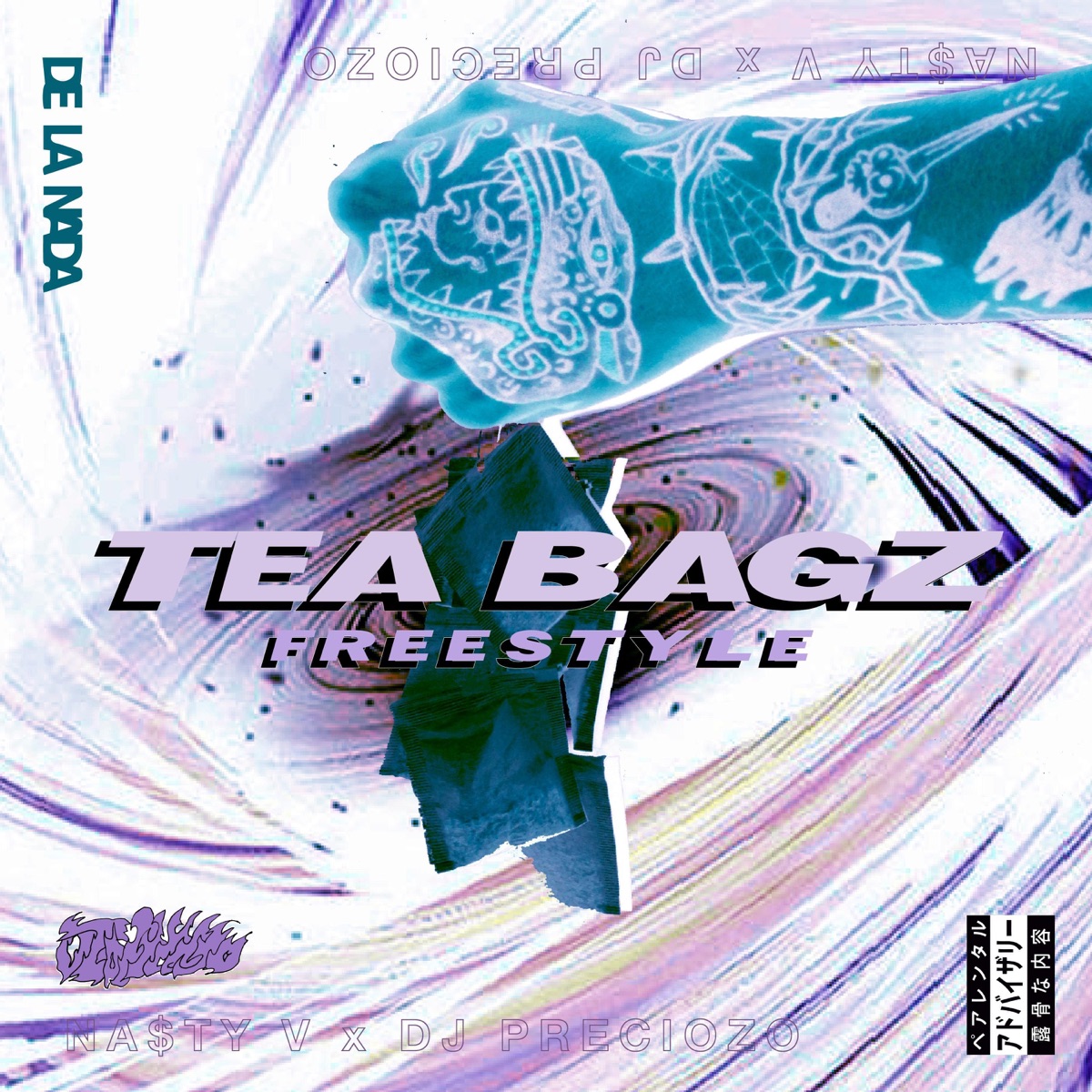 Tea Bagz (feat. Dj Preciozo) - Single by Na$ty V album cover
