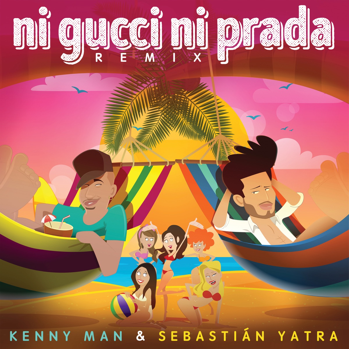Ni Gucci Ni Prada (Remix) - Single by Kenny Man & Sebastián Yatra album cover