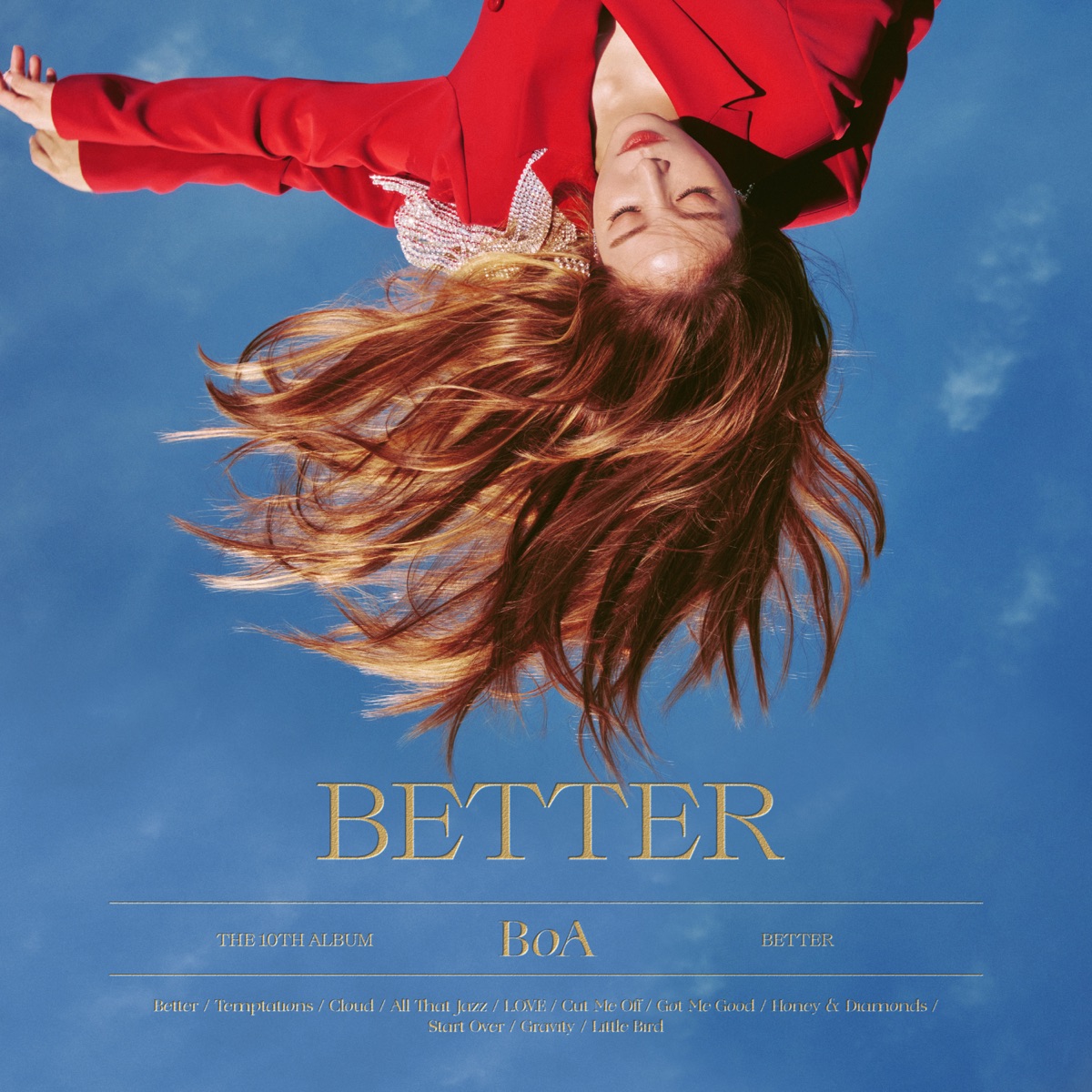 BETTER - The 10th Album by BoA album cover