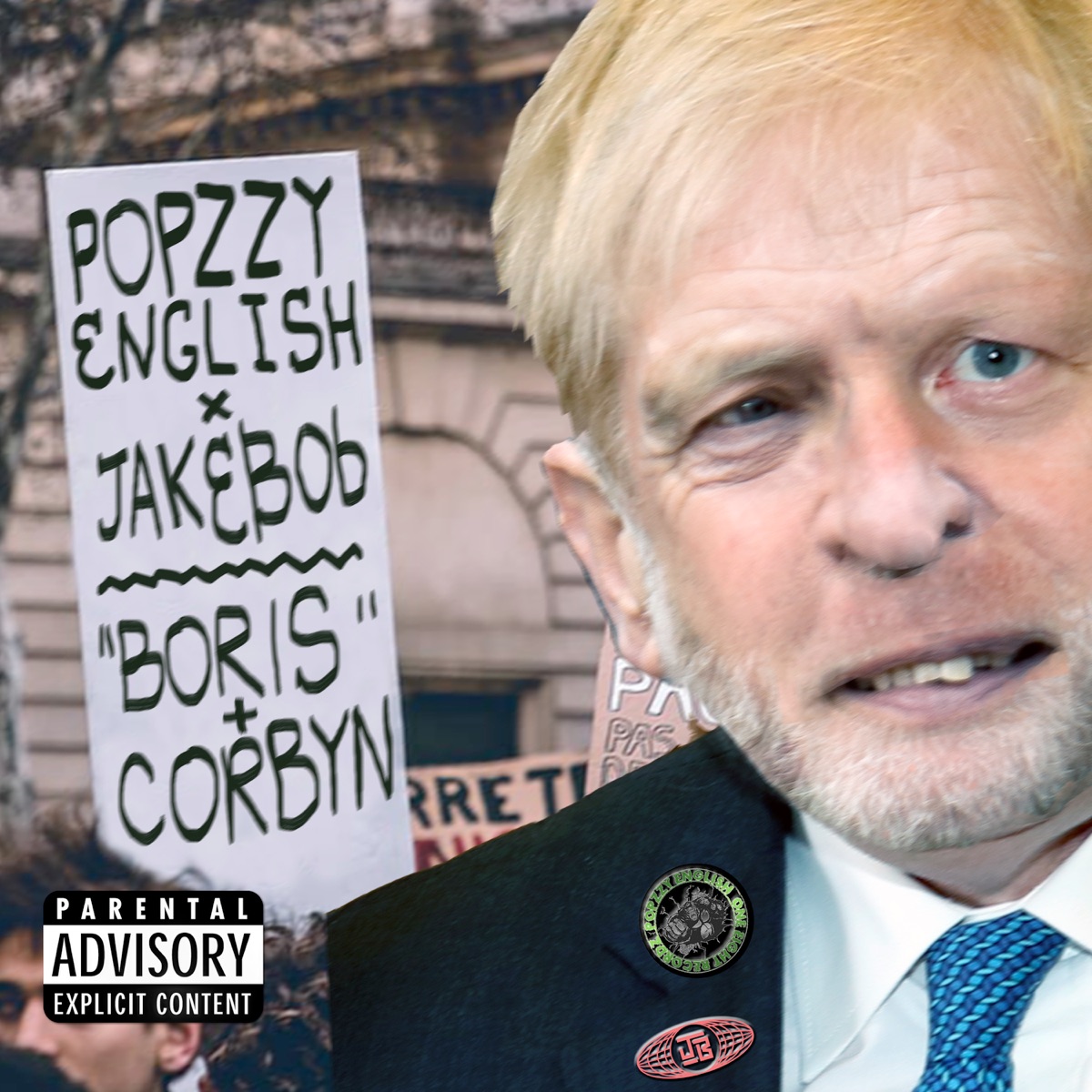 Boris x Corbyn Mixtape by POPZZY ENGLISH & Jakebob album cover